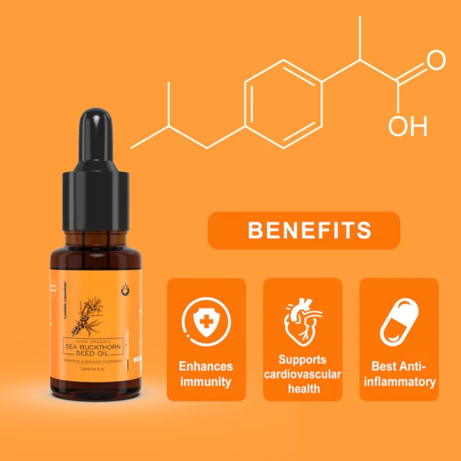 Ladakh Essentials Sea Buckthorn Seed Oil - Image 3