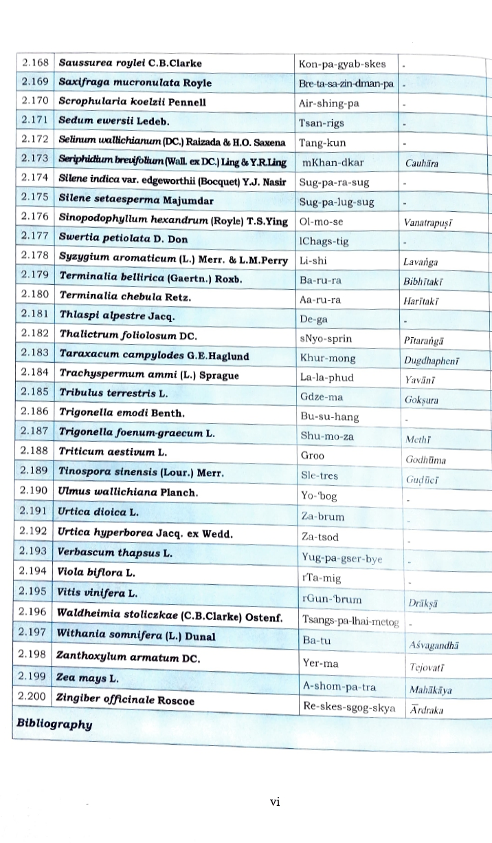 Select Flora of Medicinal Improtance in Sowa-Rigpa and Ayurveda - Image 8