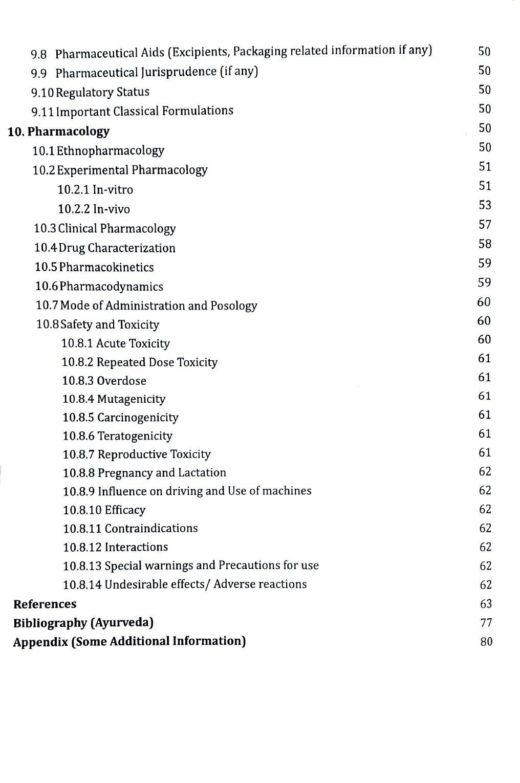 Comprehensive Technical Dossier (CTD) of Med. Plant used in Ayurveda – Vasa (Justicia adhatoda L.) - Image 6
